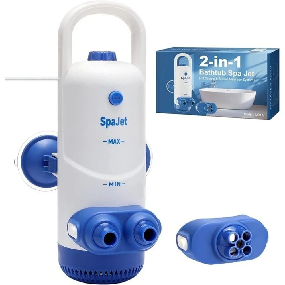 Bath Jets for Tub with Jet and Bubble Mode